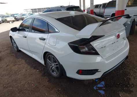 2018 Honda Civic Ex-L из США, поврежденный, VIN JHMFC1F72JX011410